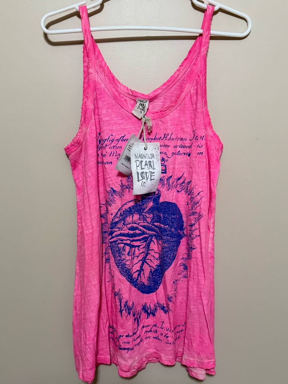 NWT Magnolia Pearl RARE Special Release Faithful Heart Lana Tank
